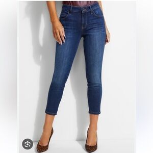 GUESS Sexy Curve cropped skinny jeans size 27